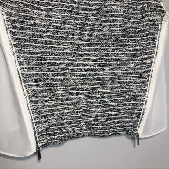 1. State Sleeveless Tweed 2 Tone Metallic Blouse, size S - Picture 3 of 10